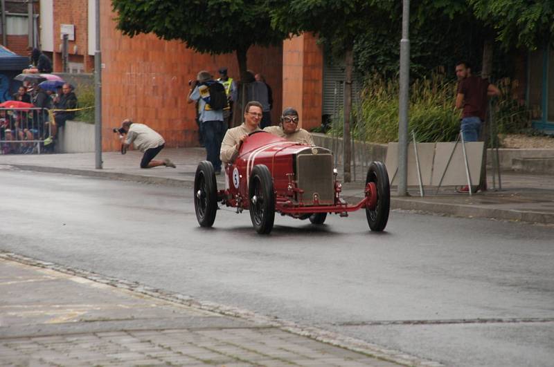 Start 49. ročník Barum Czech Rally. Bugatti