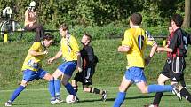 Fotbal - Příluky B (ve žlutém) – Hvozdná B