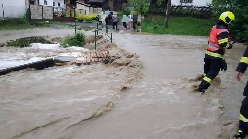 Následky bouřky ve Zlínském kraji, 13. 6. 2020