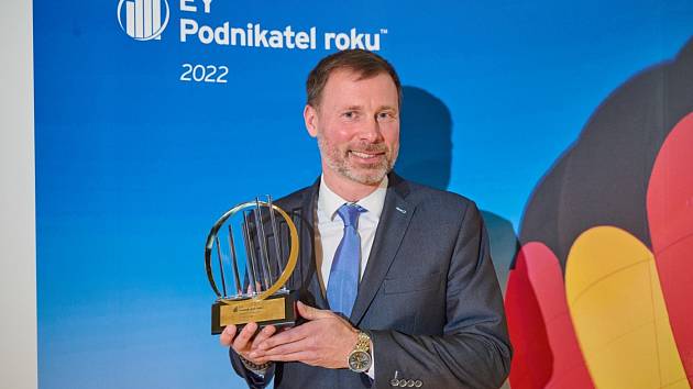 Tomáš Dudák, majitel společnosti SPUR a.s. a držitel titulu EY Podnikatel roku 2022 Zlínského kraje