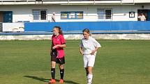 Krajský přebor žen: Lužkovice - Holešovské holky 2:5. 