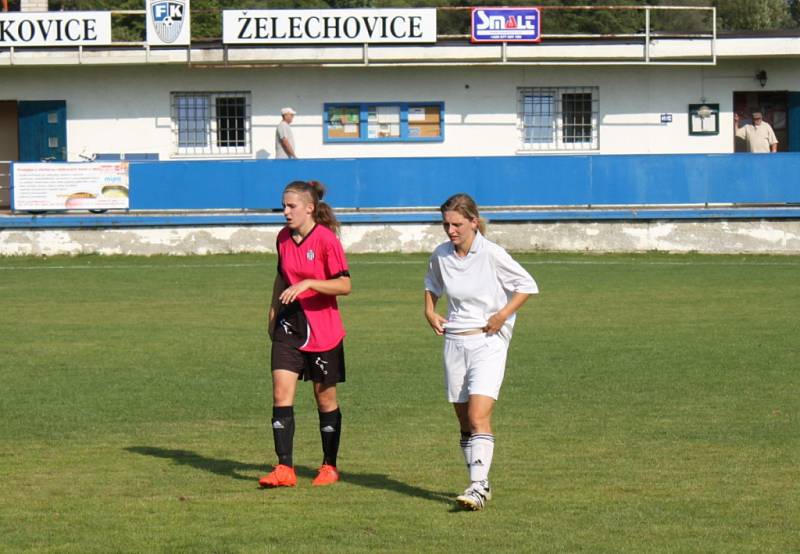 Krajský přebor žen: Lužkovice - Holešovské holky 2:5. 