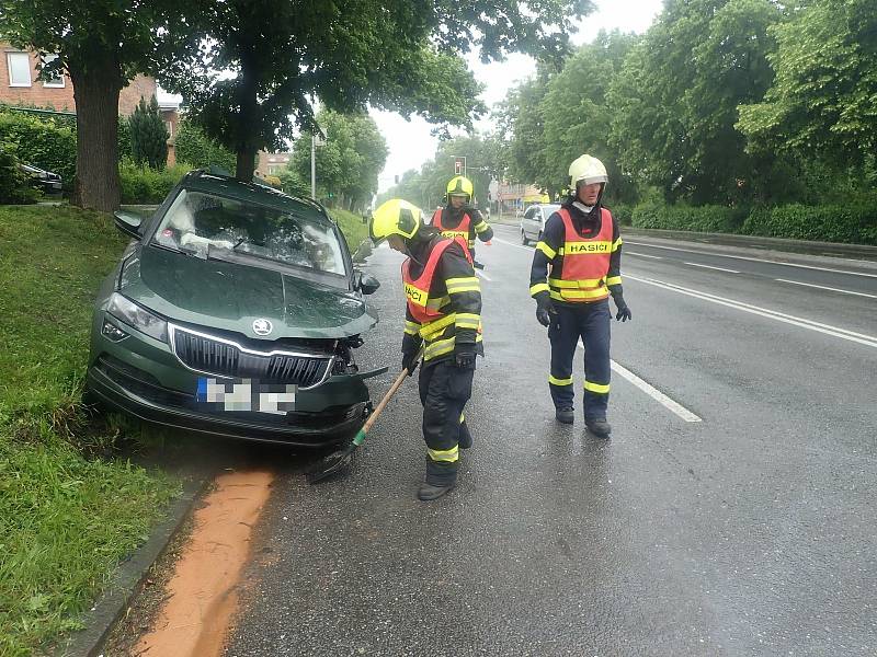 Vážná dopravní nehoda ve Zlíně