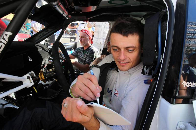 Barum Czech Rally Zlín 2019  cíl T.Kostka