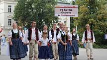 Zlínem prošel parádní průvod v rámci Mezinárodního festivalu dechových orchestrů a folklorních souborů