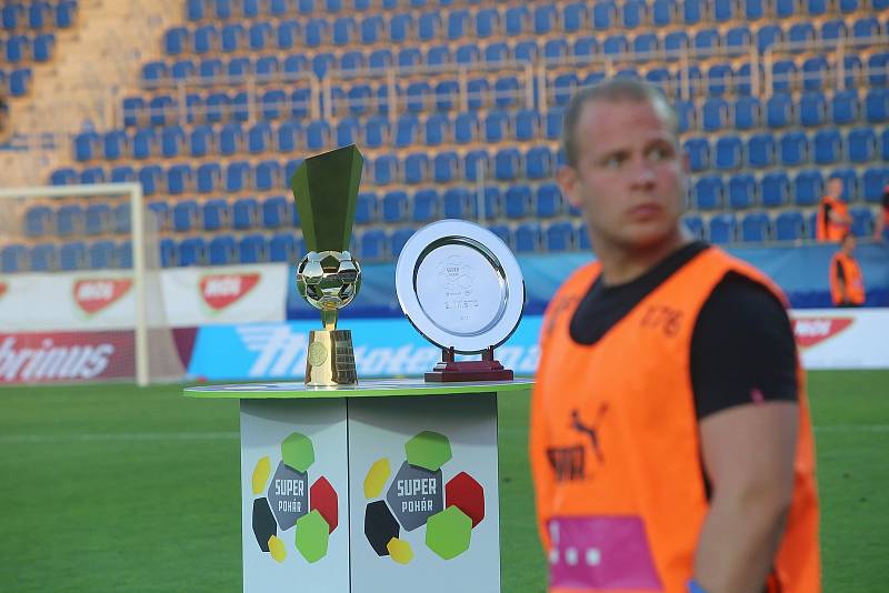 super pohár fotbal FC FASTAV Zlín - ŠK Slovan Bratislav