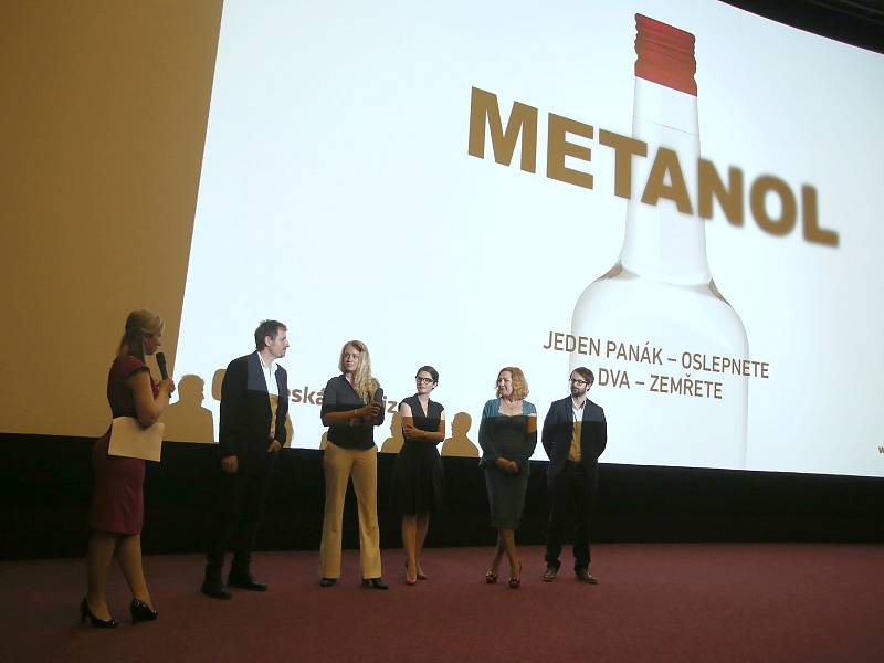 Premiéra filmu Metanol v kině Golden Apple Cinema ve Zlíně.