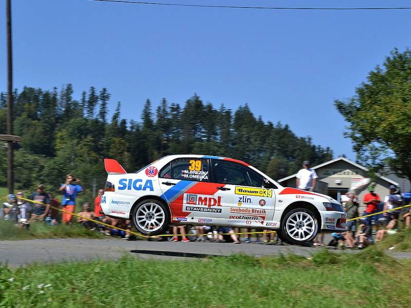 Druhá etapa Barum Rally - RZ 10 Kašava, RZ 13 Kašava, RZ 15 Maják