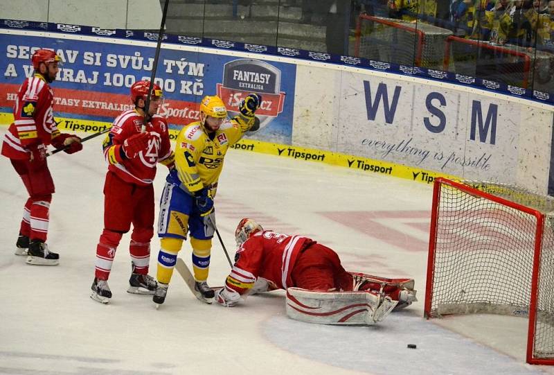 Zlín vs. Třinec - šesté semifinále