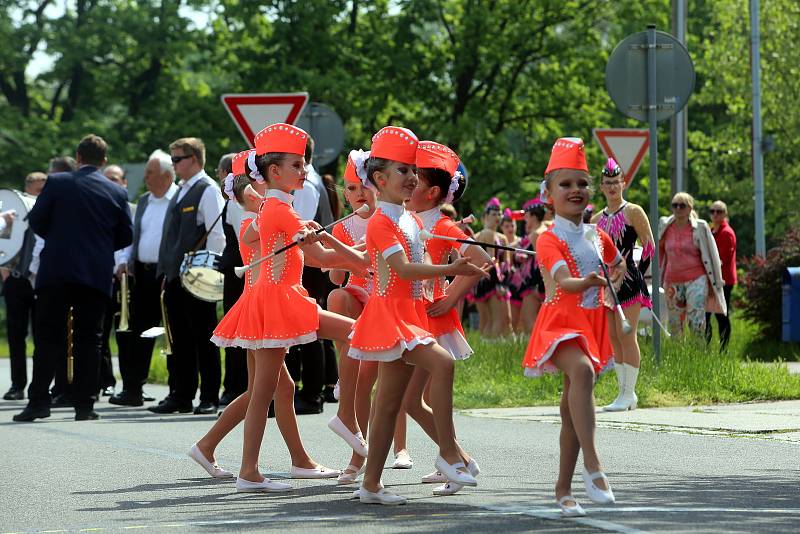 Národní šampionát mažoretek české republiky 2023 v Otrokovicích; sobota 20. května 2023