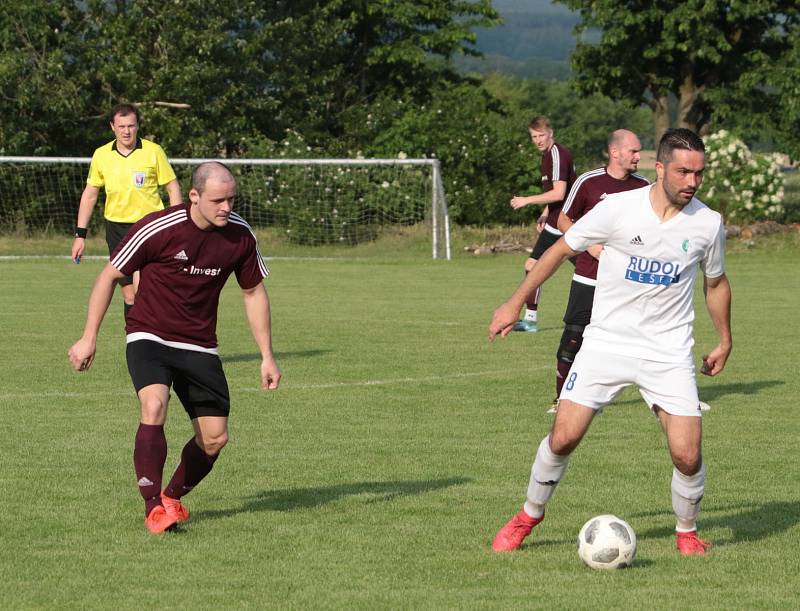 Fotbalisté postupujícího Fryštáku splnili další ze svých cílů, když v předposledním zápase letošní sezony nastříleli Jaroslavicím šest branek a dohromady jich zaznamenali už 101. Foto: pro Deník/Jan Zahnaš