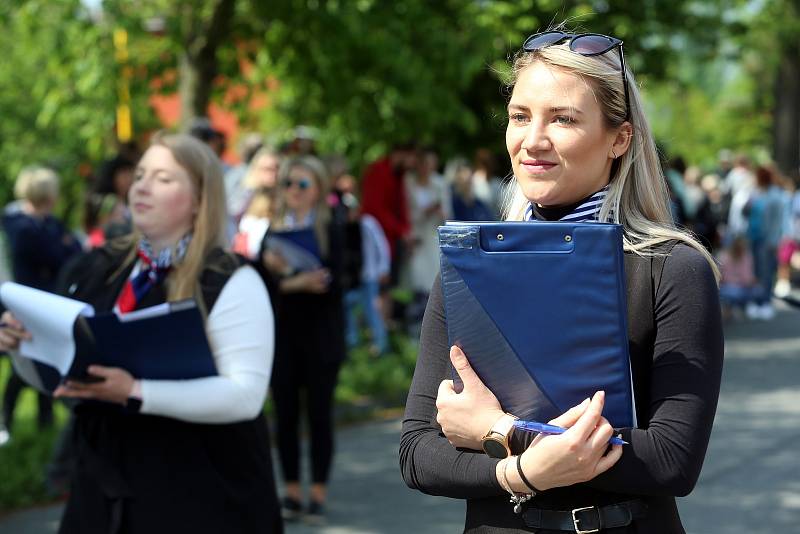 Národní šampionát mažoretek české republiky 2023 v Otrokovicích; sobota 20. května 2023