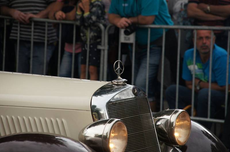 Start 49. ročník Barum Czech Rally. Bugatti