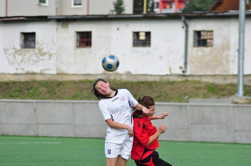 Fotbalová divize žen Brumov - Uherský Brod 5:0