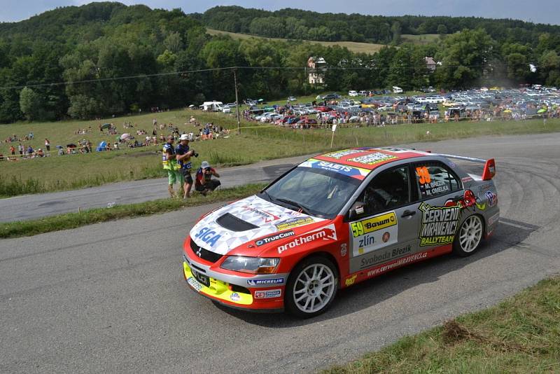 Nedělní etapa Barum Czech Rally Zlín 2017 - RZ 12 Košíky a RZ 14 Pindula 