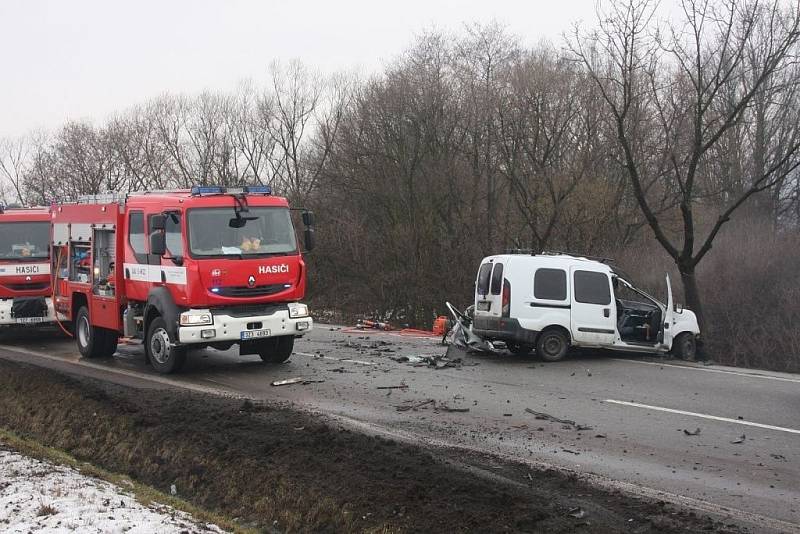 Smrtelná dopravní nehoda u Příluk na Zlínsku.
