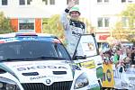 Slavnostní start 43. Barum Czech Rally Zlín. Na snímku Jan Kopecký