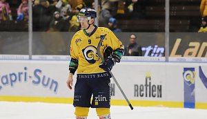 Kapitán hokejistů Zlína Bedřich Köhler. 
