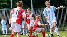 Fotbal McDonlads Cup. Krajské kolo Vršava Zlín. ZŠ Slovan Kroměříž (červeno bílý) - ZŠ Komenského Zlín staršíí