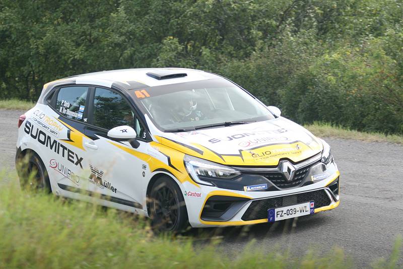 Závodníci jubilejního 50. ročníku Barum Czech Rally Zlín měli ve středu možnost testovací rychlostní zkoušky v okolí Velkého Ořechova.