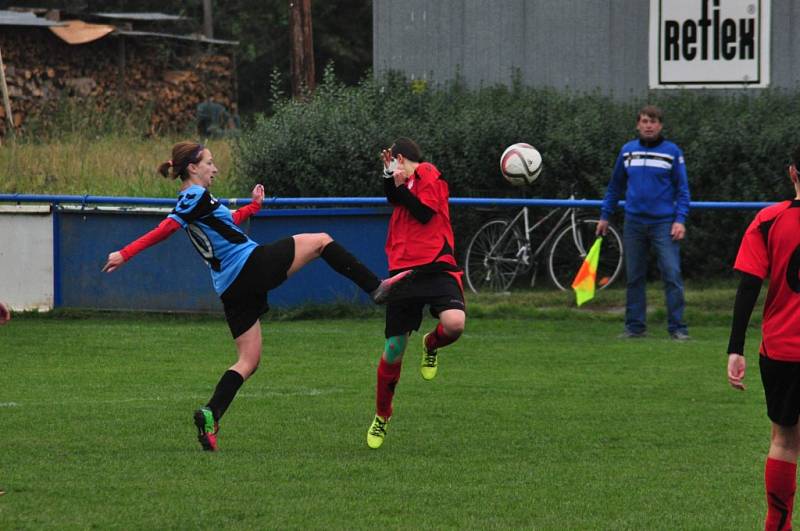 Krajský přebor žen Lužkovice - Brumov 2:1 po penaltách 