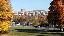 Podzim ve městě Zlín, říjen 2021