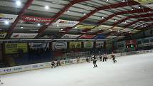  krajská liga mužů, HC Brumov-Bylnice (ve žlutém) - HK Kkroměříž