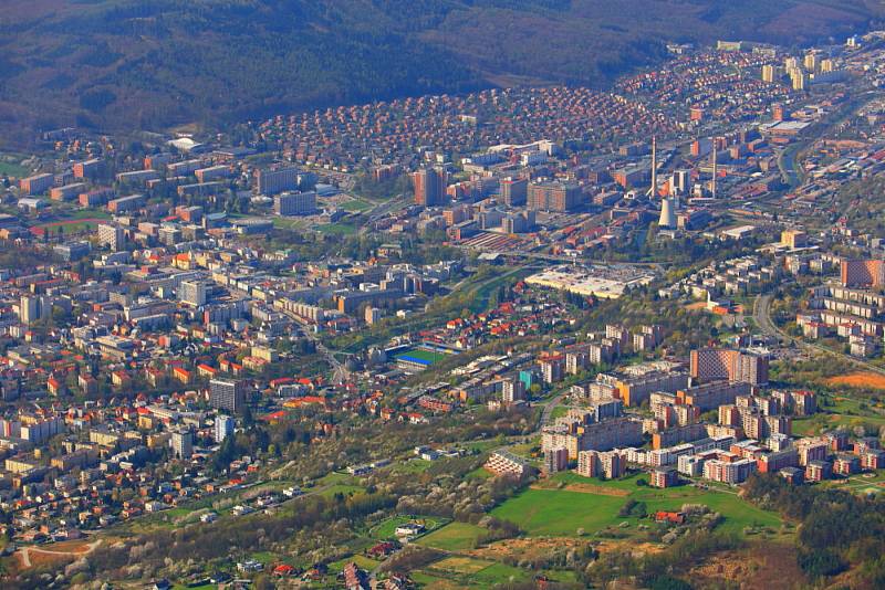 Pohledy na Zlín i přírodu.