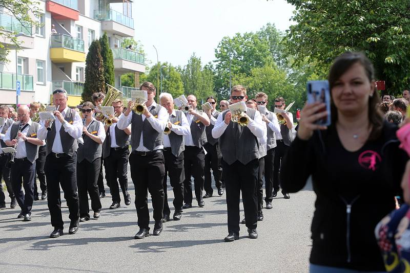 Národní šampionát mažoretek české republiky 2023 v Otrokovicích; sobota 20. května 2023