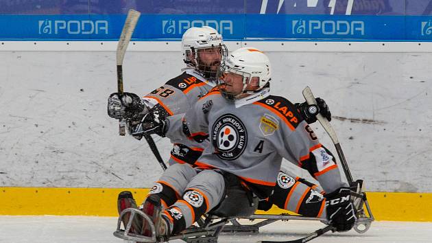 Sledge hokejisté Zlína vyhráli dvakrát v řadě.