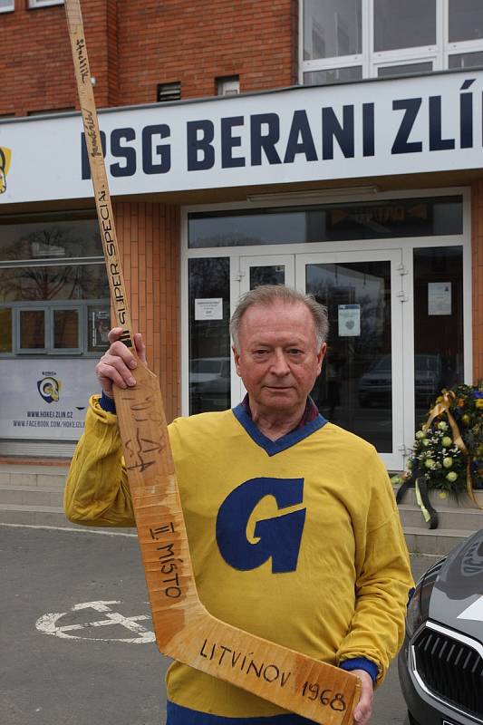 Legendární hokejový brankář Jiří Králík v dubnu slaví sedmdesáté narozeniny.