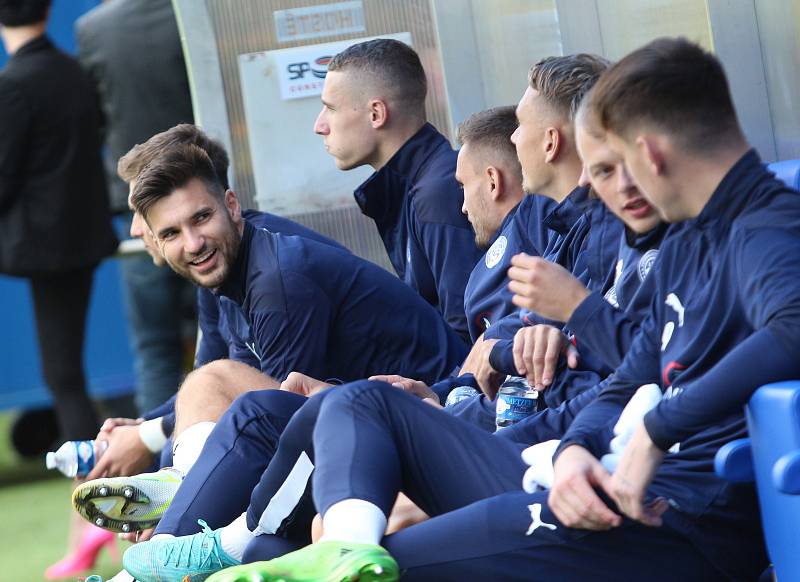 Fotbalisté Zlína (žluté derby ) v nedělním derby hostili sousední Slovácko.