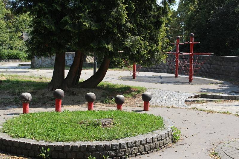 Park Komenského ve Zlíně