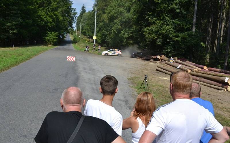 Nedělní etapa Barum Czech Rally Zlín 2017 - RZ 12 Košíky a RZ 14 Pindula 