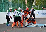Moravská hokejbalová liga Malenovice-Flyers Jihlava