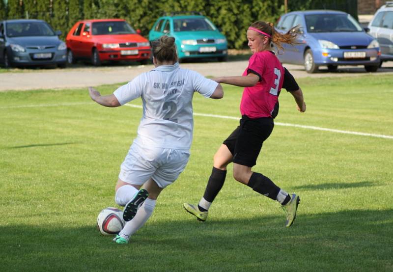 Krajský přebor žen: Lužkovice - Holešovské holky 2:5. 