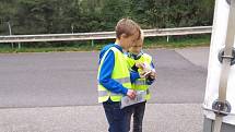 Školáci ze Žlutavy se zúčastnili akce Dětská policie