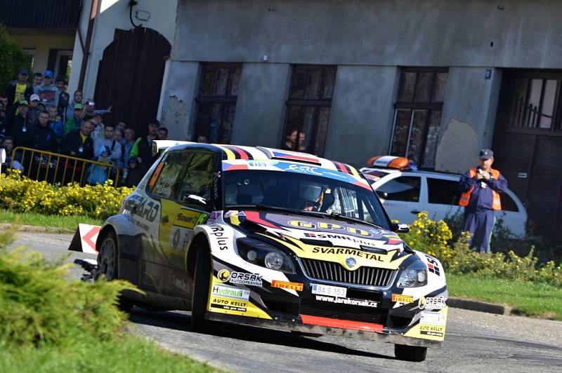 Páteční kvalifikační zkouška a shakedown před zahájením 44. ročníku Barum Czech Rally Zlín
