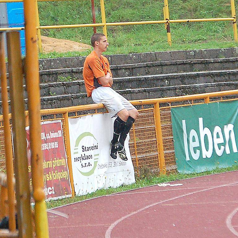 Utkání druhého kola druhé fotbalové ligy FK Baník Sokolov – FC Tescoma Zlín 2:3.
