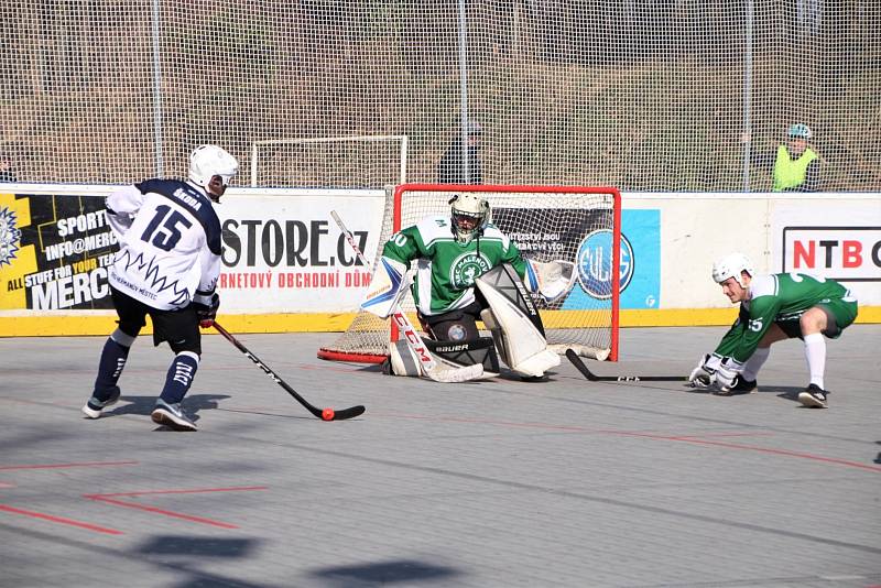 1. hokejbalová liga, Heřmanův Městec - Malenovice