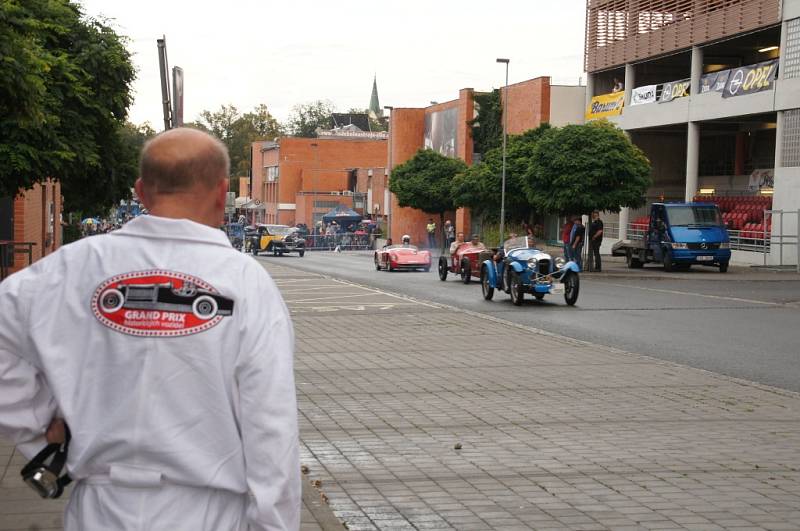 Start 49. ročník Barum Czech Rally. Bugatti