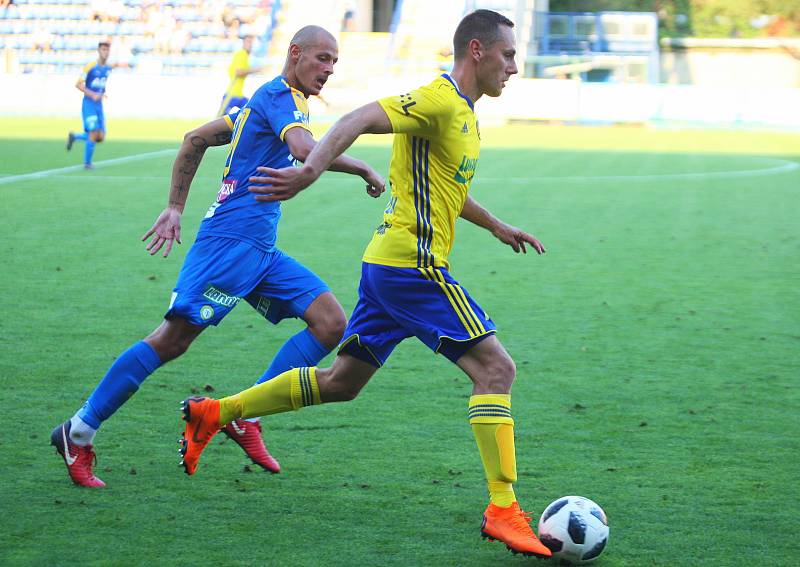 Fotbalisté Zlína zdolali v 5. kole FORTUNA:LIGY Teplice 1:0. Sobotní zápas rozhodl v 93. minutě střídající Jakubov.