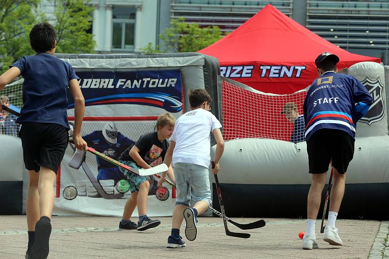 NHL Global Fan Tour Zlín na náměstí Míru