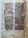 Rozluštění gotického pergamenu z muzejních sbírek.