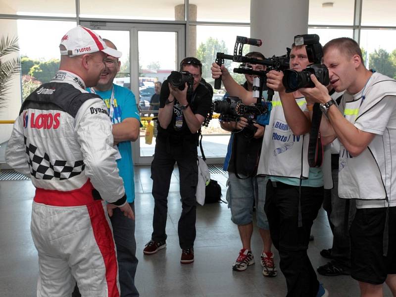 Barum Czech Rally Zlín 2014.  Losování pořadí.