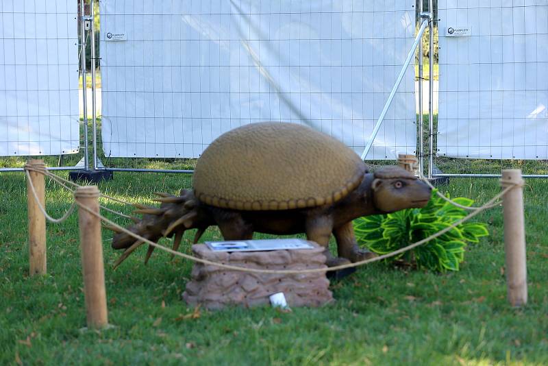 Výstava  Dobu ledovou – lovci mamutů ve Zlíně.