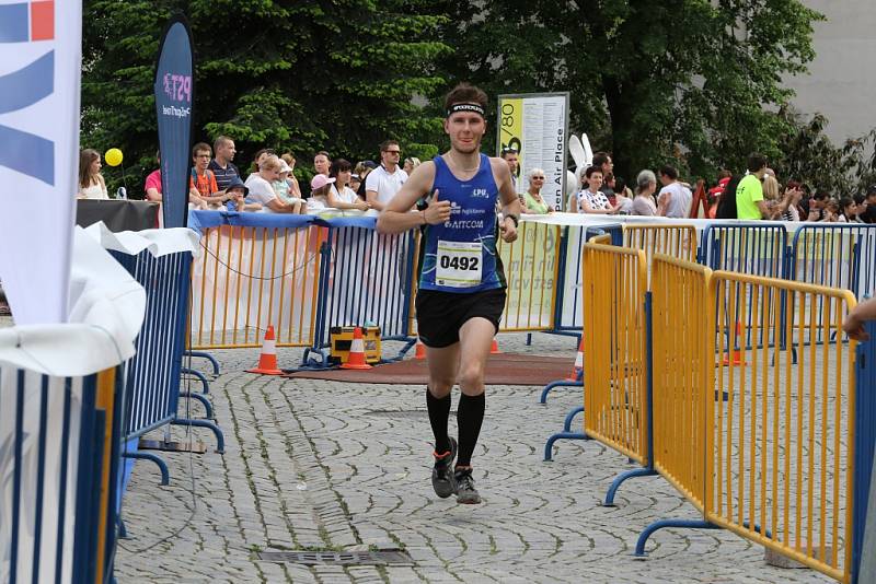 Festivalový půlmaraton ve Zlíně 2016.