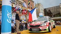 Start Barum Czech Rally Zlín 2018