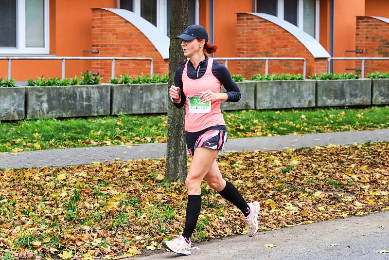 Atleti z TJ Jiskra Otrokovice ve spolupráci s rodinou Podmolíkových, kamarády a přáteli, v sobotu uspořádali 22. ročník Otrokovického půlmaratonu. Ten byl také Mistrovstvím Moravy a Slezska v půlmaratonu mužů a žen. Foto: pro Deník/Milan Mikšík