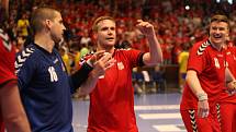 Čeští házenkáři vyhráli v kvalifikačním zápase o postup na mistrovství Evropy ve Zlíně nad Ukrajinou.
